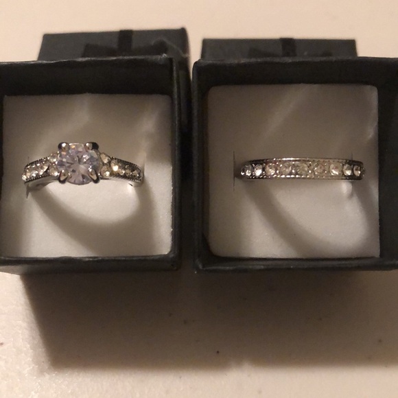 Jewelry - Bridal Set; Anniversary Set; Cubic Zirconium; Size 6 & Size 8 Available